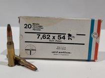 PPU 7.62x54R Ammunition