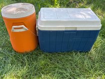 Two Coleman Coolers