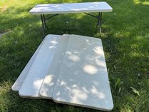 5 Lifetime Resin Folding Tables