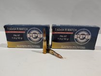 PPU 7.62x54R Match Ammunition