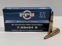 PPU 7.62x54R Ammunition
