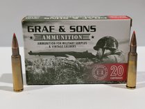 Graf & Sons 7.5x55 Swiss Ammunition