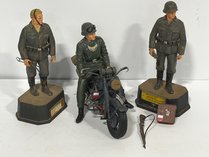 Scale Military Figures And BMW Motorcycle