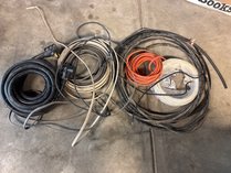 Assorted Electrical Cords And Bulk Wiring