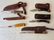 Frontier And Schrade Knife Lot
