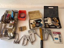 Assorted Staple Guns And Soldering Kit