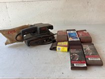 Skil Belt Sander And Sanding Belt Packs