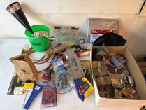 Assorted Hand Tools And Garage Hardware