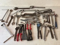 Assorted Wrenches And Hand Riveters