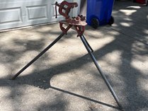 Ridgid Tripod Yoke Pipe Vise