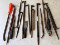 Assorted Pry Bars And Punches