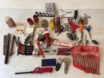 Assorted Hand Tools And Hardware Lot