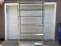 5-Tier Metal Utility Shelving Unit