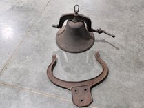 Cast Iron Farm Bell With Yoke
