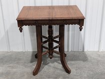 Carved Wooden Parlor Table