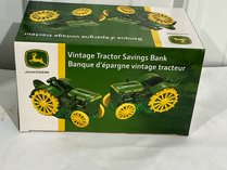 John Deere Vintage Tractor Savings Bank