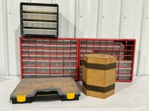 5 Assorted Small Parts Organizers