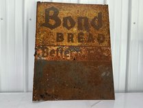 Vintage Bond Bread And Maytag Metal Sign