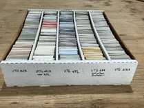 5-Row Box Of Assorted Sports Trading Cards