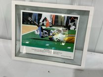 Signed Super Bowl XXXIV The Tackle Print