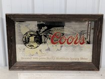 Coors Advertising Mirror