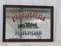 Pennsylvania Railroad Framed Mirror