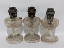 Vintage Glass Oil Lamps