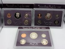 1985-1987 U.S. Mint Proof Sets