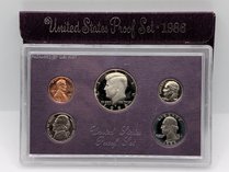 1986 United States Mint 5-Coin Proof Set