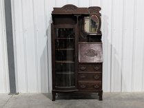 Antique Side By Side Secretary Desk