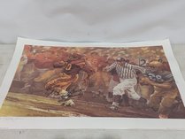 Mike Garrett Signed USC Heisman Print