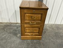 2-Drawer Wooden Filing Cabinet