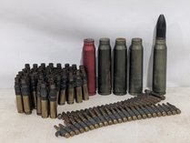 Assorted 20MM And 30MM Ordnance Casings