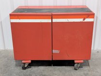 Rolling Metal Storage Cabinet