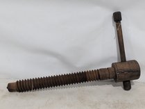 Antique Wooden Vise Screw