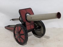Woodhaven Metal Toy Cannon