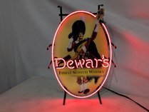 Dewar's Neon Sign