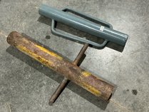 Two Manual Post Drivers
