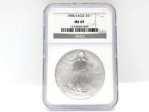 NGC 2006 American Silver Eagle S$1