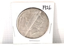 1926 US Peace Silver Dollar