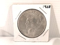 1923 US Peace Silver Dollar