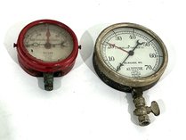 Vintage Altitude And Pressure Gauges