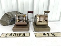 Paymaster Check Writers And Restroom Signs