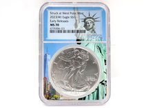 NGC 2023 American Silver Eagle S$1