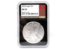 NGC 2025 American Silver Eagle S$1