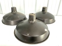 3 Industrial Pendant Light Shades