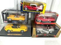 Five Assorted Die-Cast Model Cars