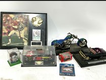 NFL And NASCAR Collectibles Mixed Lot