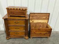 Peters-Revington Dresser And Two Chests
