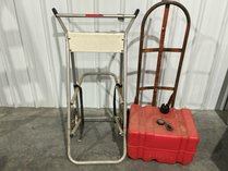 Portable Marine Fuel Tank And Outboard Motor Stand
